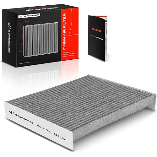A-Premium Cabin Air Filter with Activated Carbon Compatible with Ford Fusion 2010-2012 & Lincoln MKZ 2010-2012 & Mercury Milan 2010-2011, Replace# AE5Z19N619A