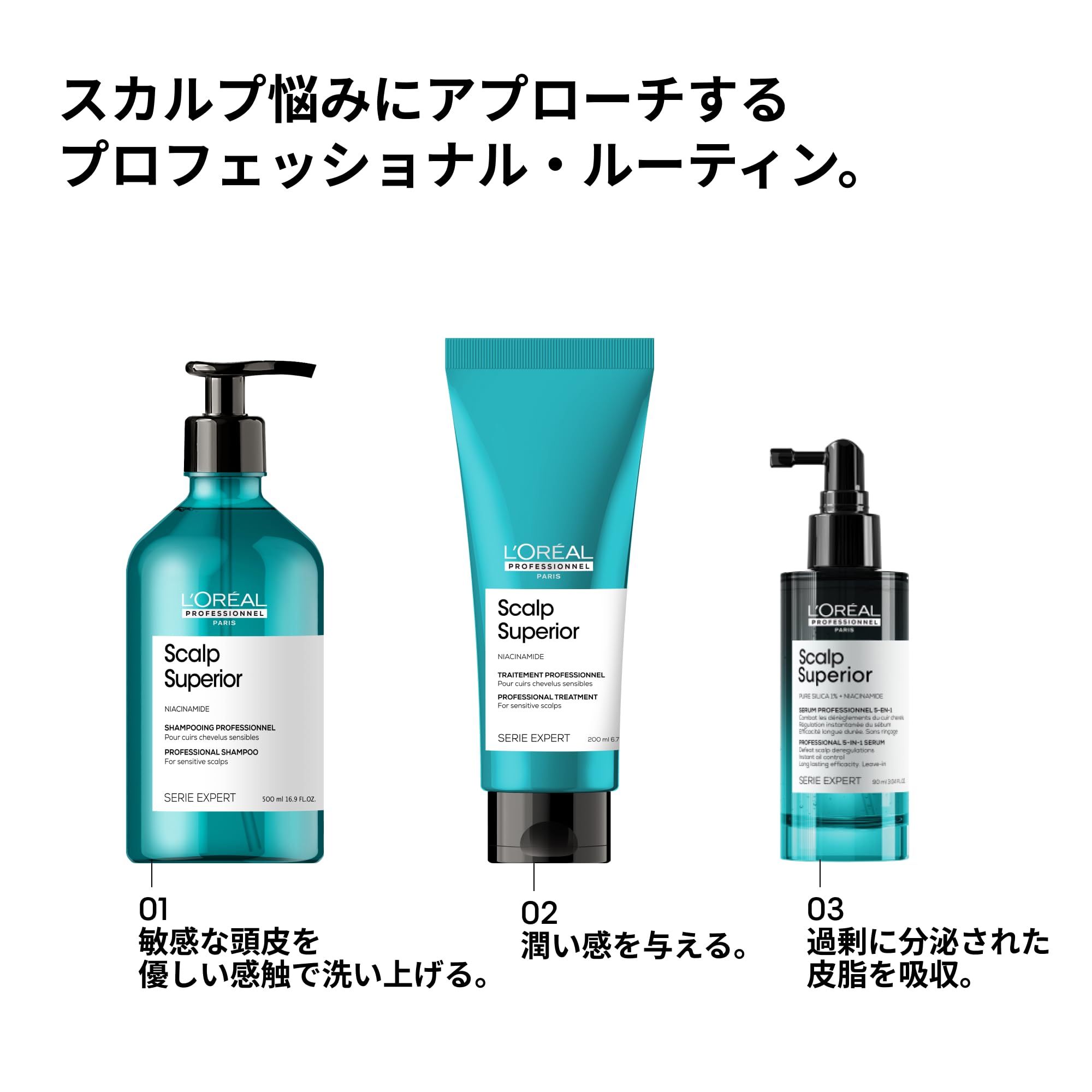Amazon.co.jp: ロレアル プロフェッショナル スカルプ スーペリア