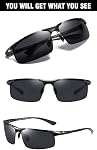 DUCO Polarized Sunglasses Mens Ultralight Carbon Fiber Sun Glasses for Men Driving Sports Fishing UV400 Protection DC8277