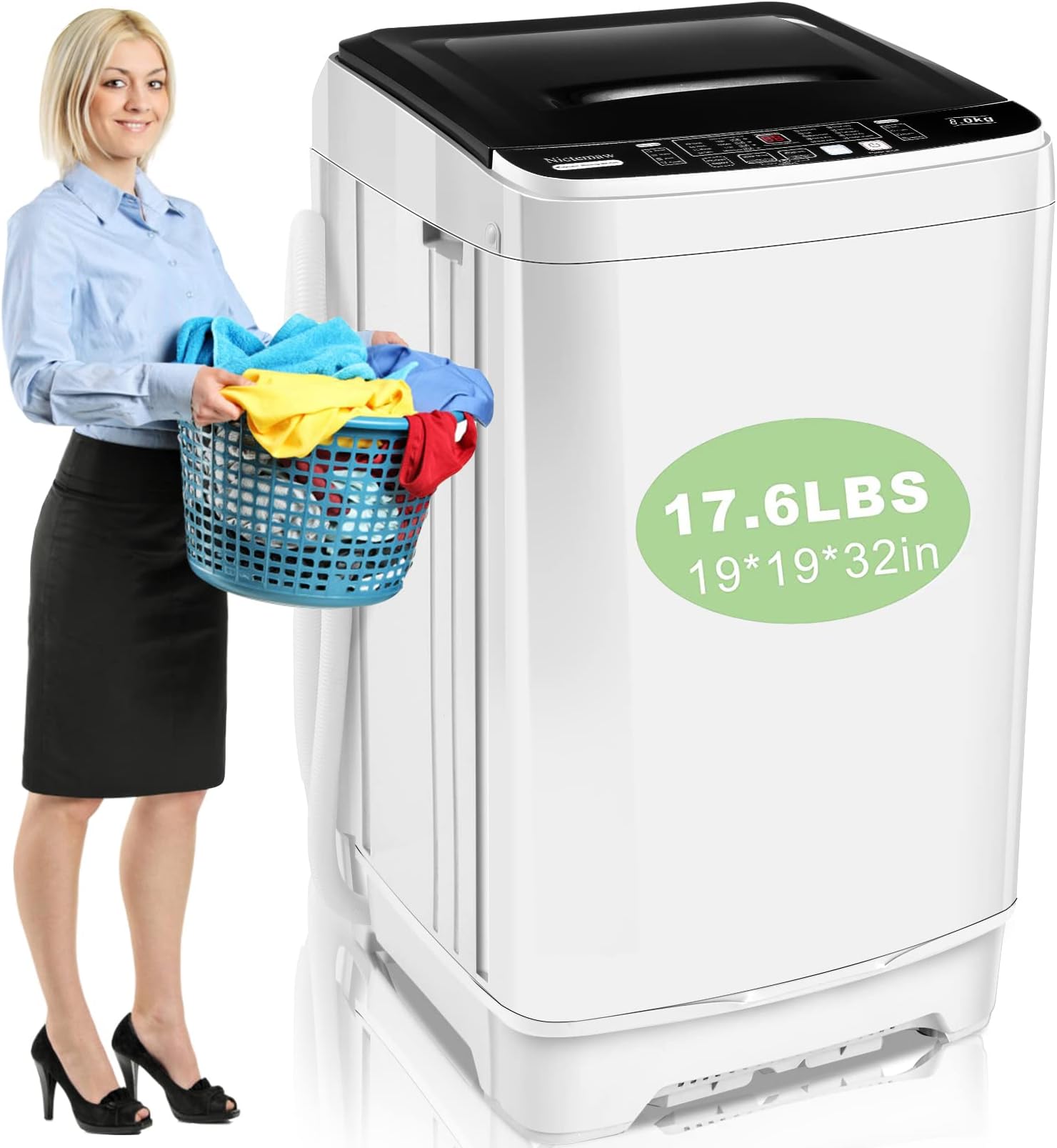 Amana NTW4516FW 3.5 Cu. Ft. White Top Load Washer Appliances