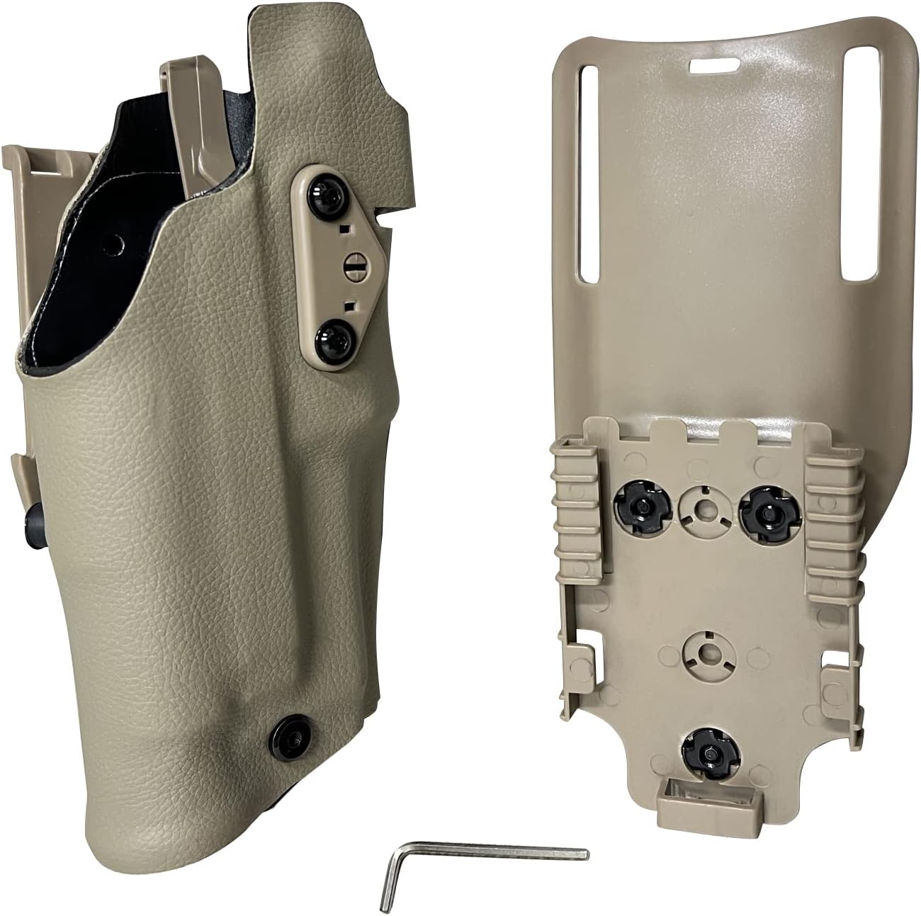 HECASA Low Tactical Holster Carry Automatic Locking System