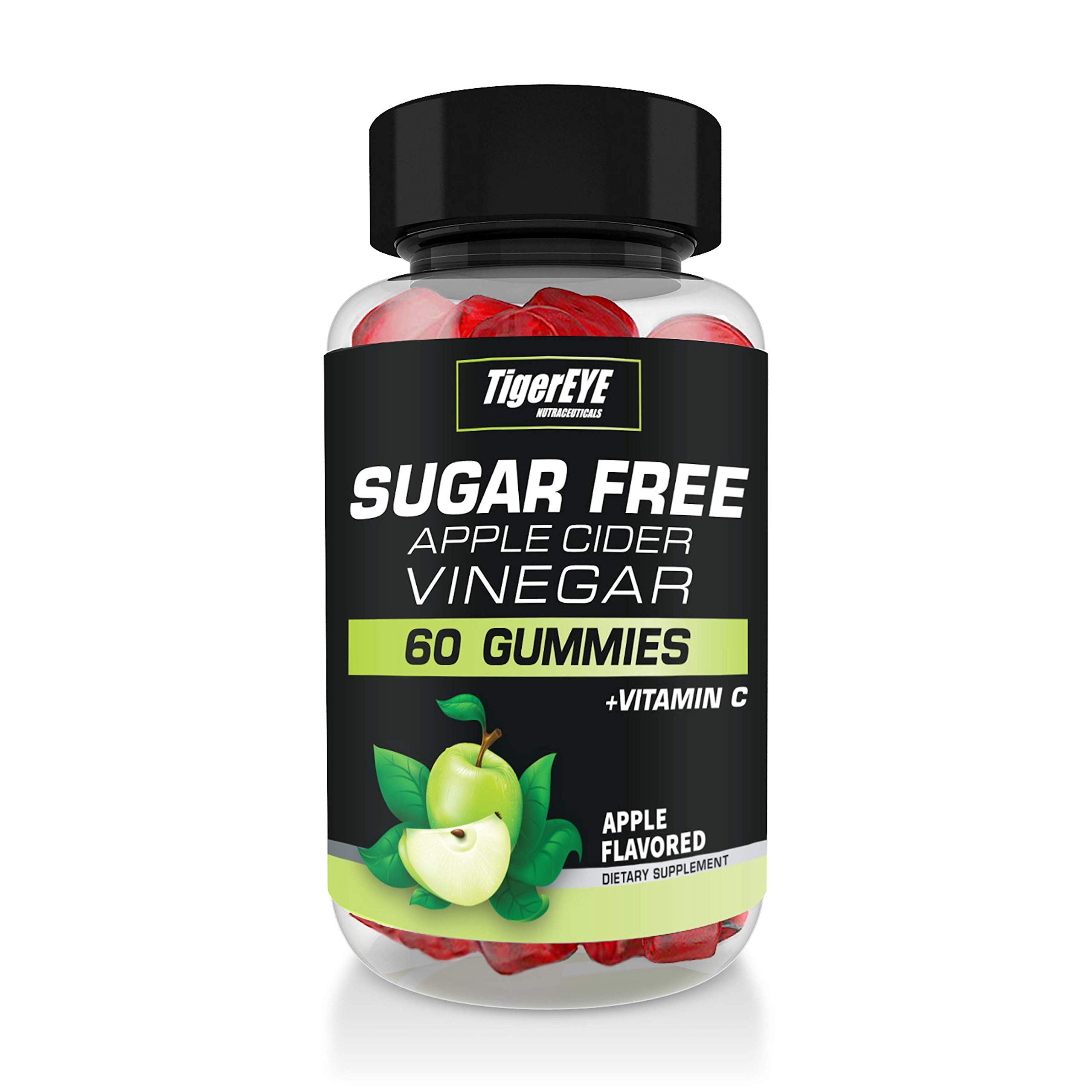 Sugar Free Apple Cider Vinegar Gummies with Vitamin C Apple Flavored