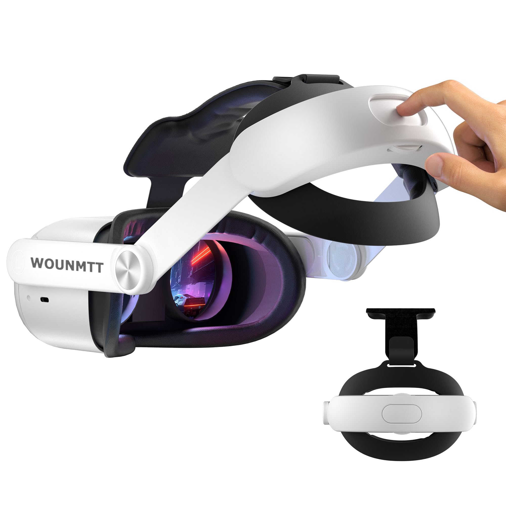 Amazon.co.jp: WOUNMTT Oculus Meta Quest 2用ヘッドバンド Elite