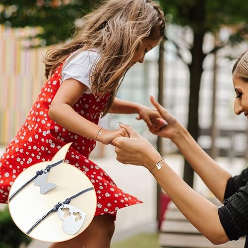 Miniatura 5 de Long tiantian Pulsera para el primer día de escuela, pulsera de regreso a clases, trajes para mamá y yo, pulseras de regreso a clases, regalos de