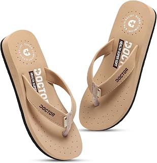 DOCTOR HEALTH SUPER SOFT Women s Orthopedic Sandals And Slippers Lightweight Anti-Skid Comfort Slides for Heel Pain Relief Soft Cushion Sole Footwear for Everyday Use