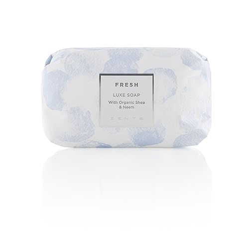 Miniatura 17 de Zents Jabón en barra de lujo triple molido (fragancia Anjou) | Jabón hidratante con manteca de karité orgánica | Jabón suave para manos y cuerpo |