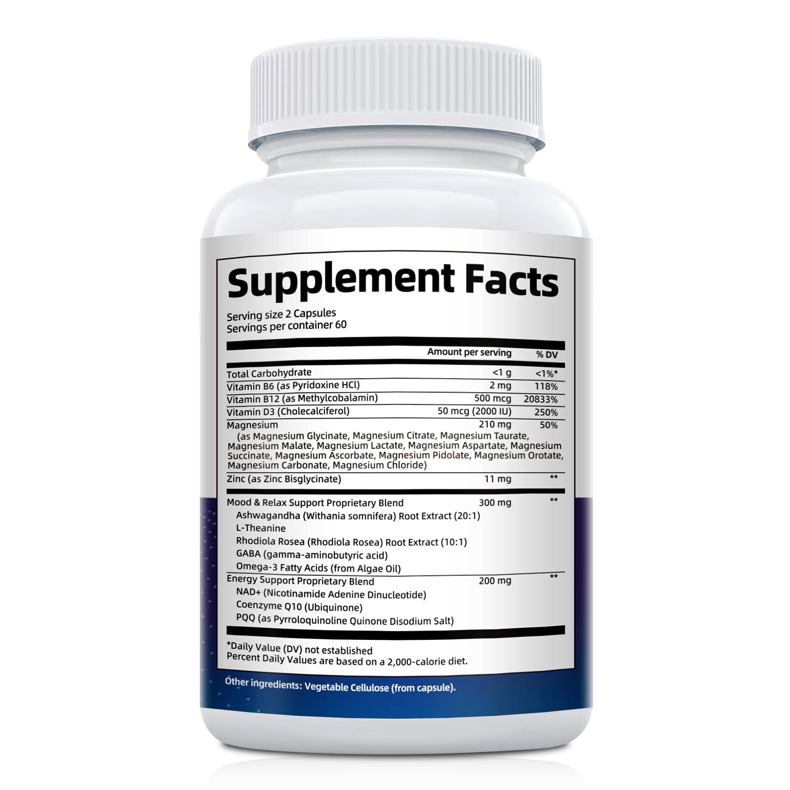 Migcopat Magnesium Complex for Women Men w/Magnesium Glycinate, 120 Caps — Amazon image 10