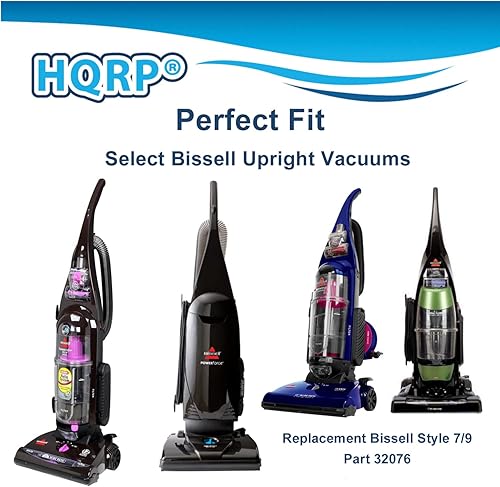 Miniatura 3 de HQRP Paquete de 4 filtros de postmotor compatibles con Bissell CleanView II 3574 3576 20Q9, CleanView Helix 21K3 82H1 95P1 71V9 AspiradoraEstilo 79