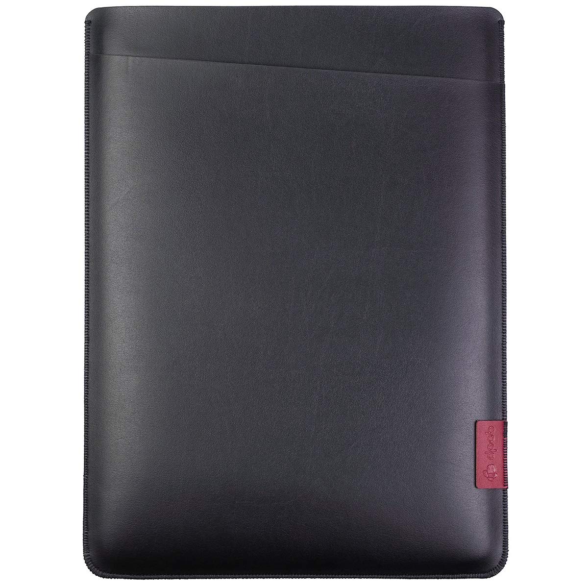 DPOB Laptop Sleeve, Microfiber Leather Case Bag for Macbook New Air 13 / Pro 13 inch with Retina Display (13-13.3" for Old MacBook Air 13/ Pro 13, Black)