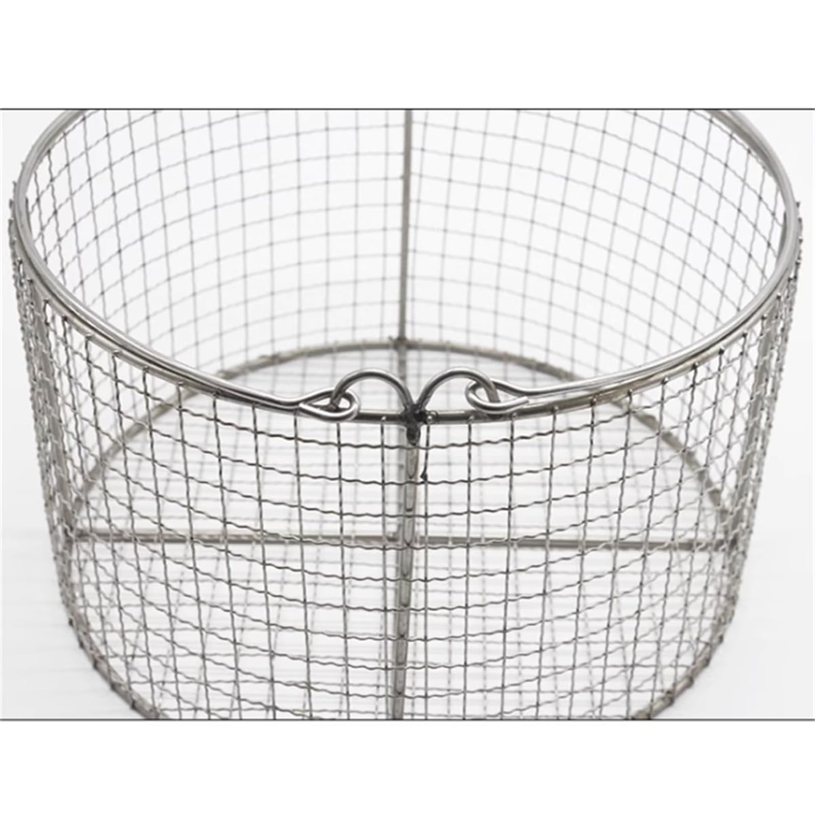 Bandeja redonda para instrumentos de esterilización con asas, cesta de malla de acero inoxidable 304 para instrumentos de laboratorio de hospital, bandeja médica autoclavable