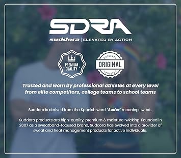 Suddora Country Headband & Wristbands Set (Includes 2 Wrist & 1 Head Sweatband), Highly Moisture Wicking