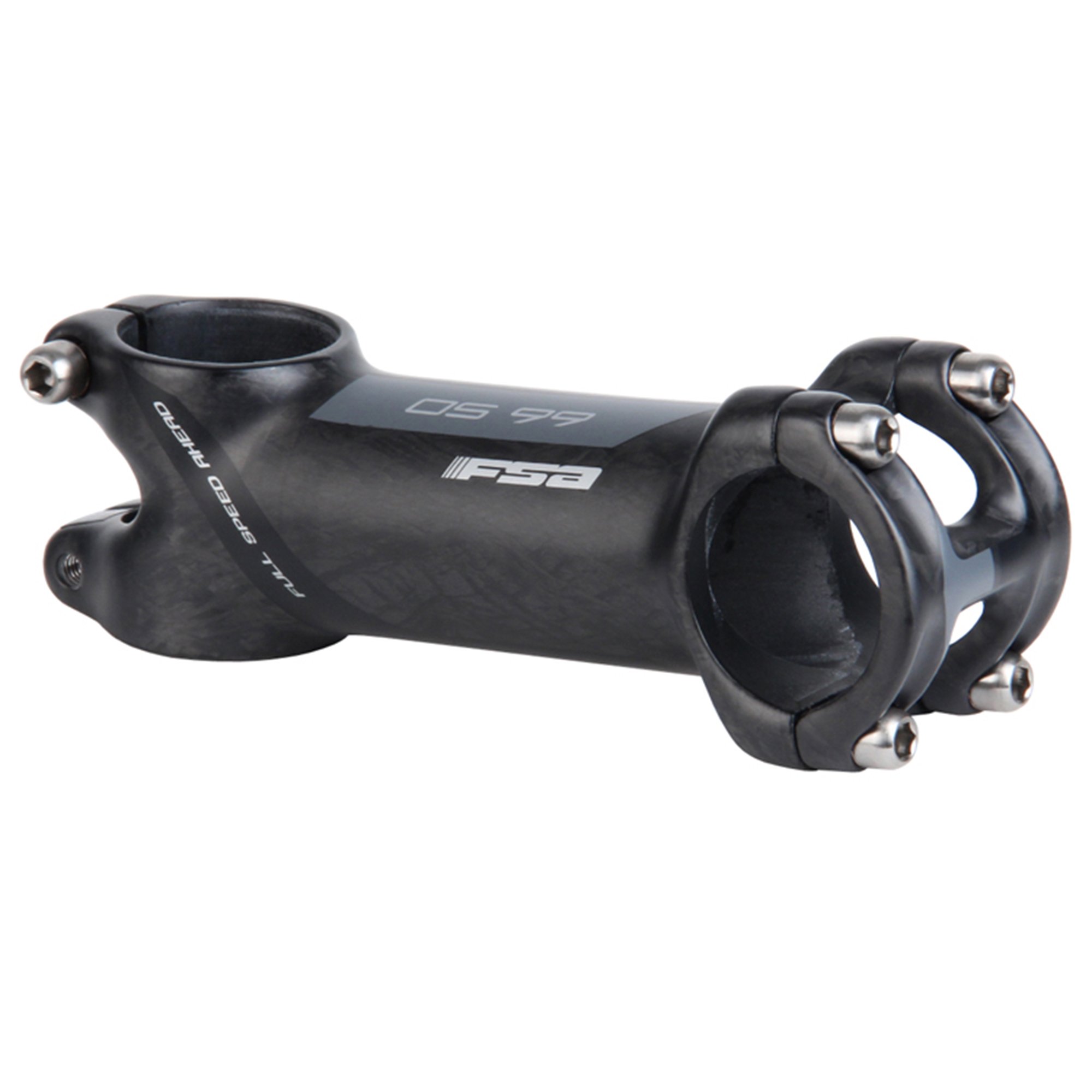 Full Speed Ahead - K-Force Series Carbon Bicycle Stem with +/- 6 Degree Rise | CSI Technology | for Road Bike | 31.8 x +/- 6 x 100 mm