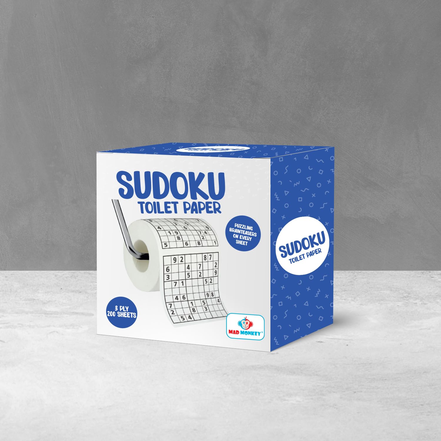Papel higiénico Sudoku - el papel higiénico divertido para los aficionados a los puzzles