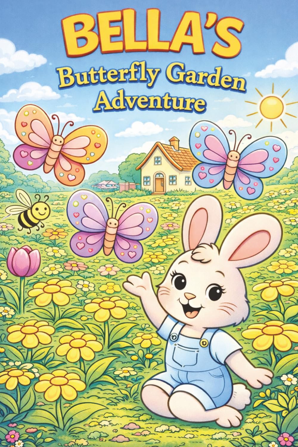 Bella’s Butterfly Garden Adventure: A Kids Coloring and Activity Storybook (Color Bella’s Adventure)