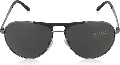 Miniatura 2 de Versace Ve2164 Aviator para hombre plomizonegro mateplomizogris