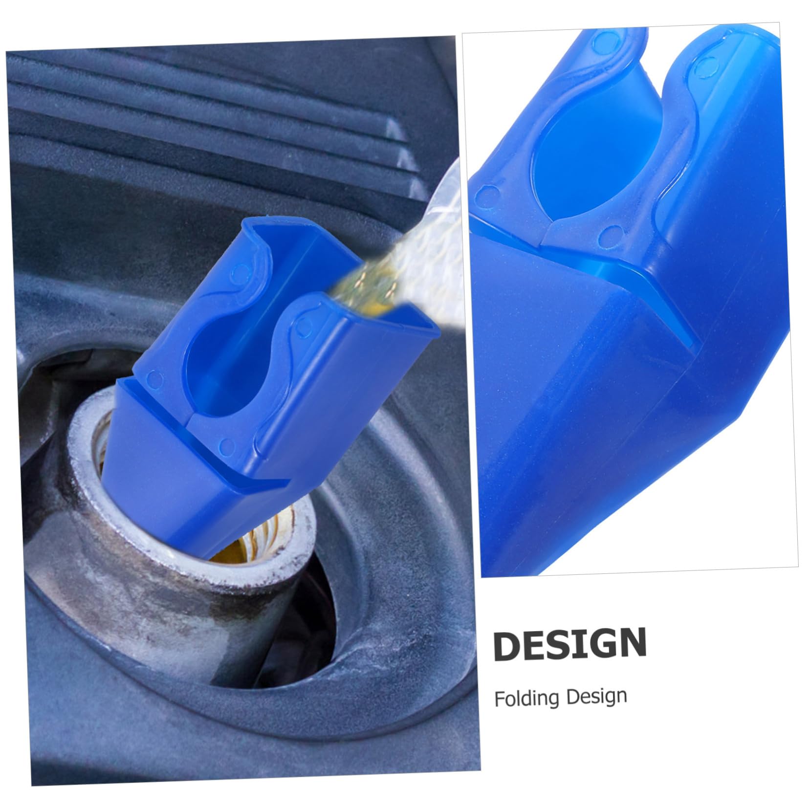 GLEAVI 40pezzi Imbuto Flessibile Per Con Tubo Imbuto Per Cambio Auto e Design Senza Mani Antileakage e Facile Da Usare