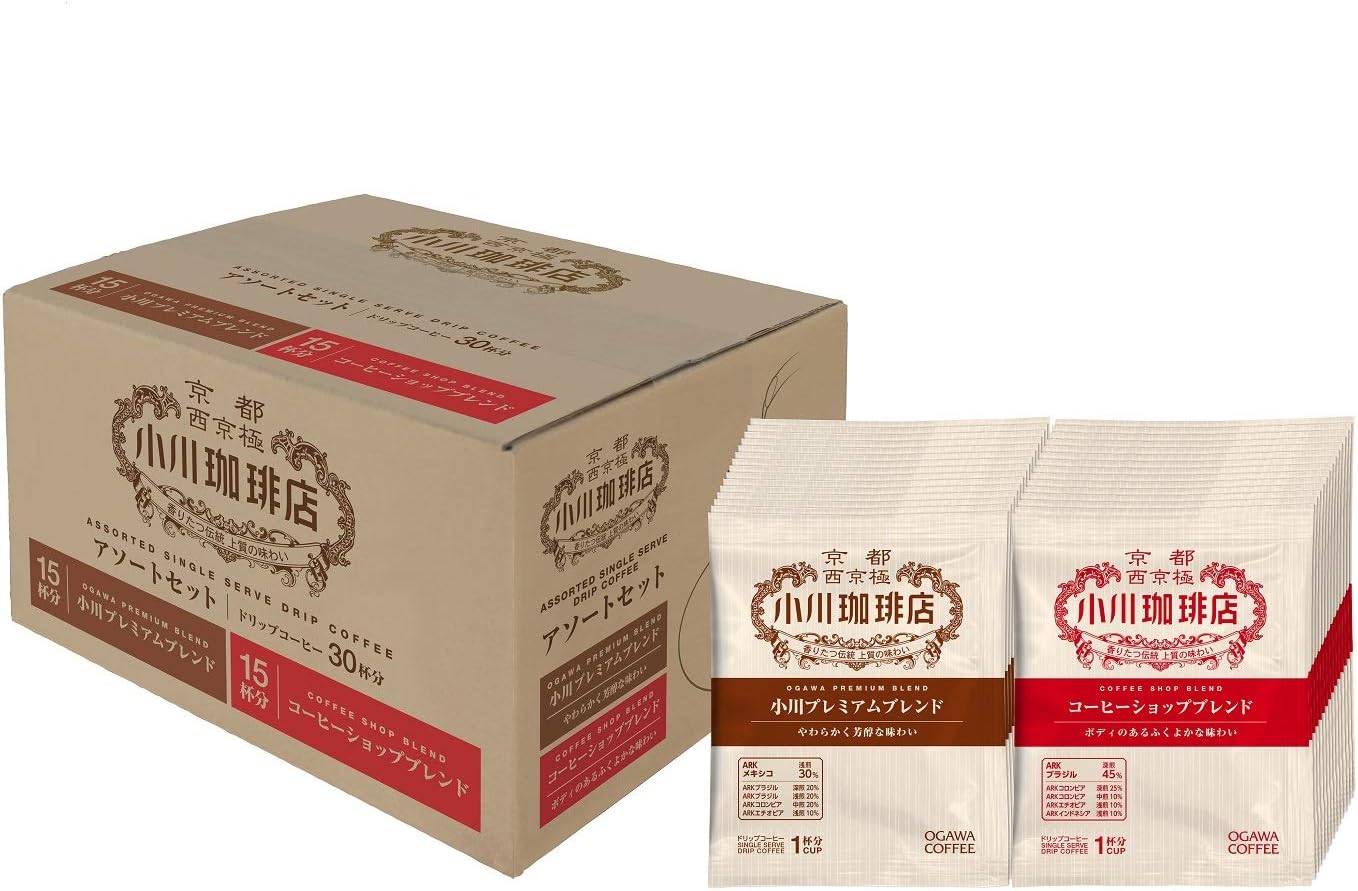 Ogawa coffee shop Assorted set drip coffee 30 cups
