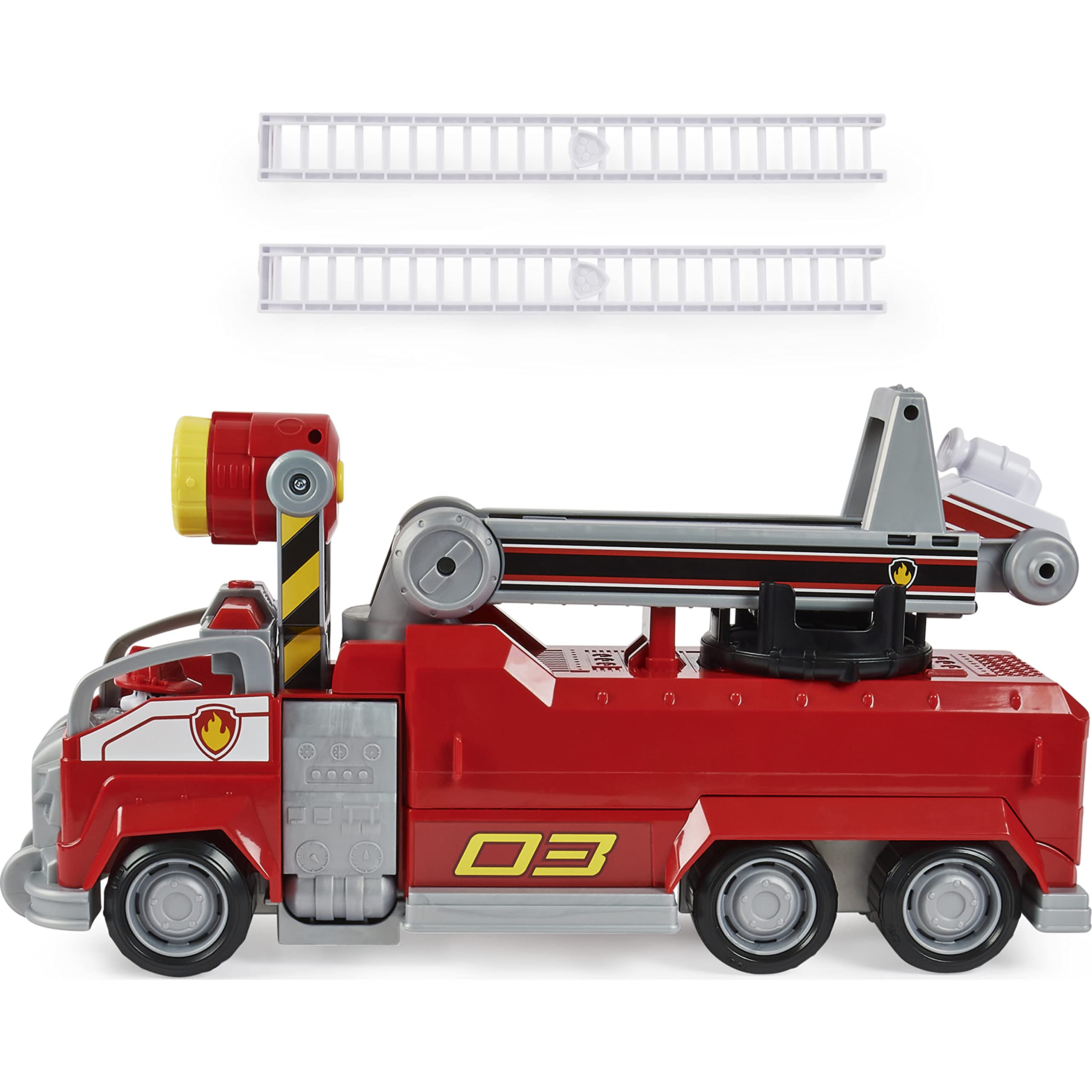 Buy PAW Patrol Marshall’s Transforming Movie City Fire Truck with