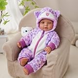 Black Baby Dolls - 15 Inch Cute Soft Vinyl Realistic Baby Doll Girl Lightweight Value 5 - Piece Realistic Baby Doll Set - Ideal Gift for Kids, Birthday, Pretend Play