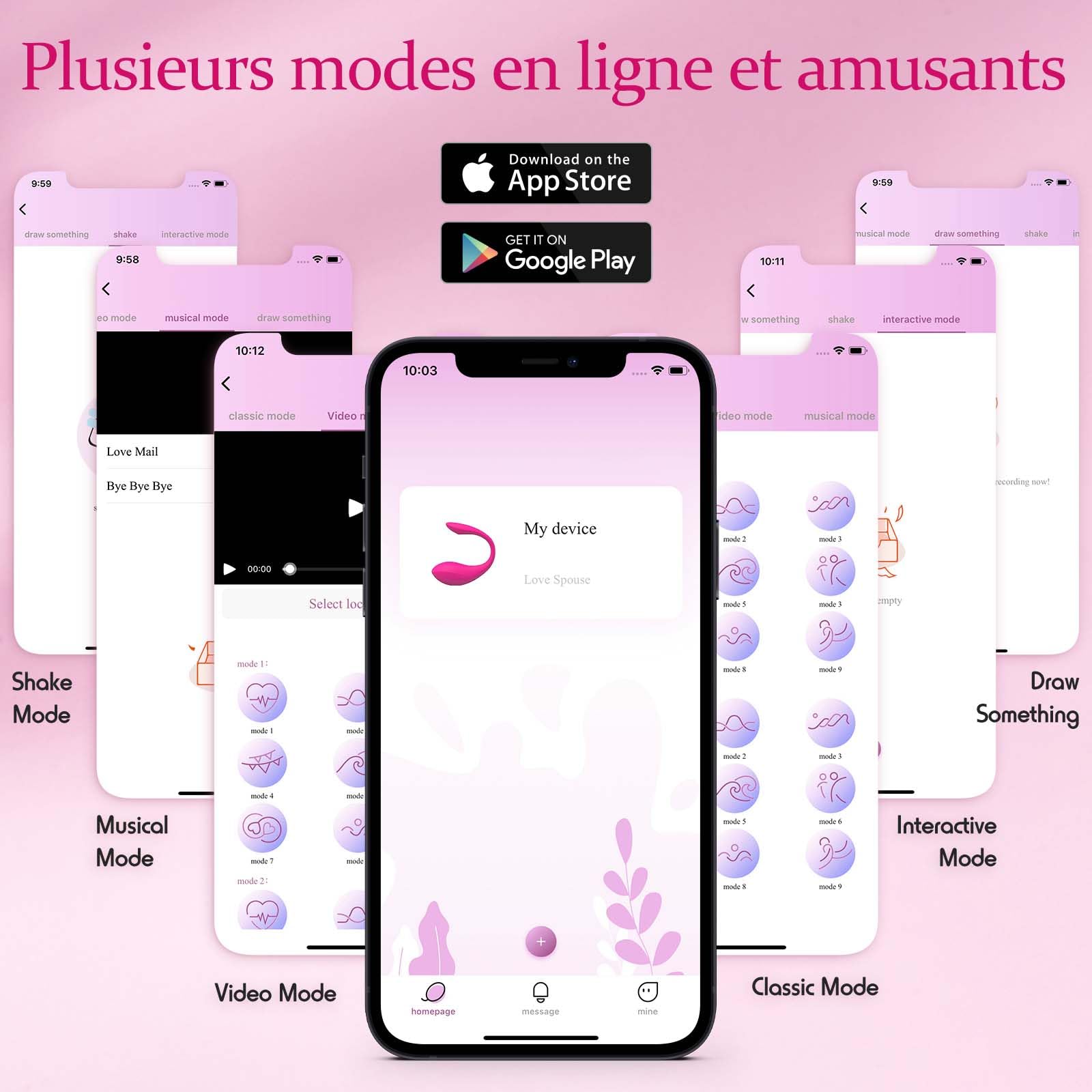 Vibratoreper Donna Wireless Uovo Vibrante Telecomandato Sex toys, App Ovetto Vibrante Donna Vibratori Portatili Stimolatore Clitoride Femminile Bullet G Spot Toys Sessuali per Mutandine Vibranti