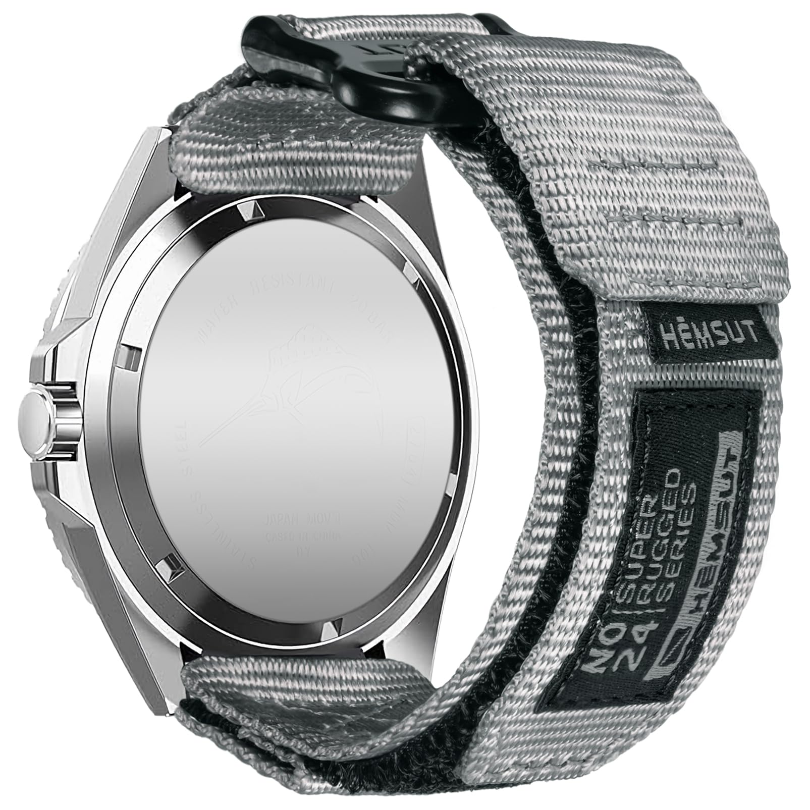 DAVILANEQuick Release Watch Band Compatible with Casio duro,22mm Nylon  Replacement Strap Wristbands for Casio MDV106-1AV MTP-VD01 MTP-VD02