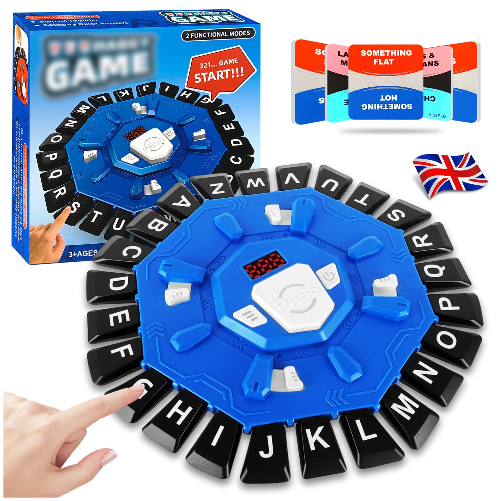 KutaKuta Board Game, Family Board Games for Adults Teens with 2 Modes, 220 Topic Categories