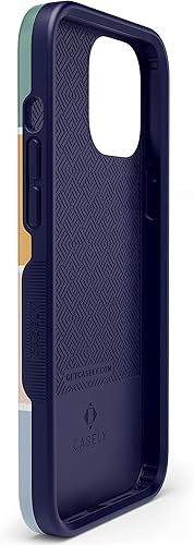 Miniatura 9 de Casely Funda para iPhone 12 Pro Max  Pinta la ciudad  Funda de rayas de bloque de color