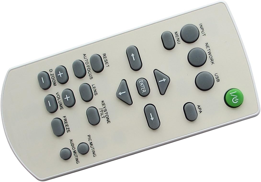 HCDZ Replacement Remote Control for Sony VPL-CX4 VPL-PX41 VPL-PX31 VPL-FHZ57B VPL-FHZ57W 3LCD Projector