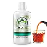 Organa Genuine Essiac Tea - Organic Liquid Essiac Tea - 4 Herb Genuine Essiac Formula - Ojibwa Herbal Detox Blend - Organic & Wildcrafted Herbs - Great for Wellness & Vitality - 32 oz Bottle