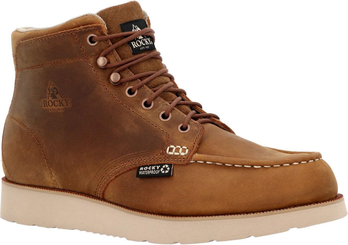 ROCKY Treadflex 6” Waterproof Work Boot
