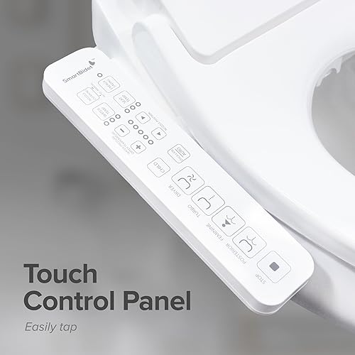 Miniatura 7 de SmartBidet SB-2600 - Asiento para bidé eléctrico con mando a distancia, con calefacción electrónica, secadora de aire caliente y función de lavado