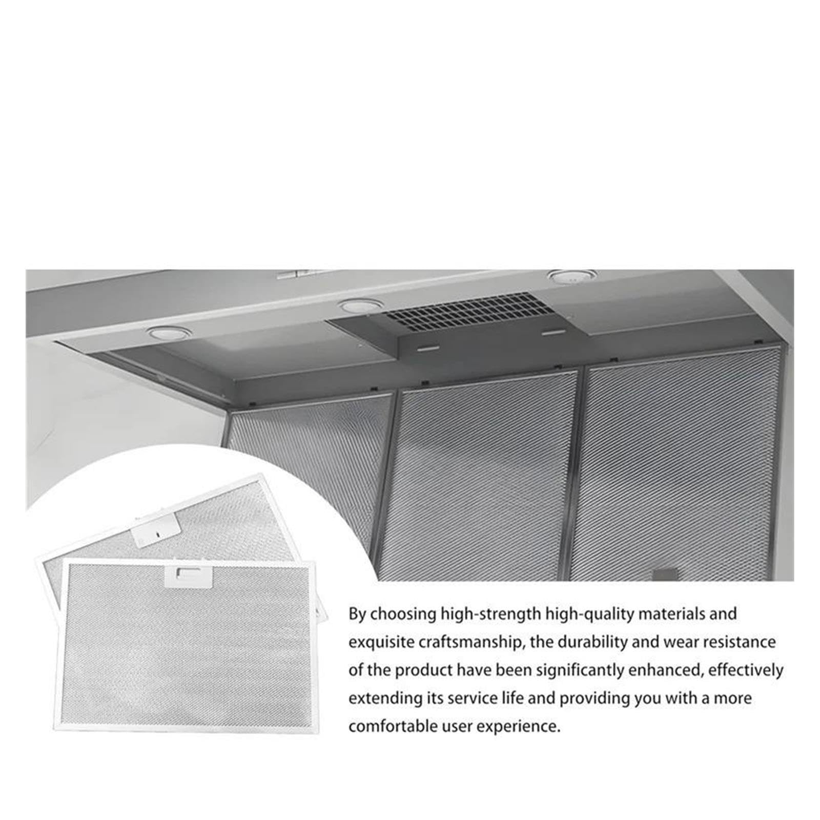 Filtro Antigrasso For Cappa Da Cucina 2 Pezzi, Compatibile For GE, JV566H1SS JV566H2SS JV565H2CC WB02X24871 Filtro Antigrasso For Cappa Da Cucina