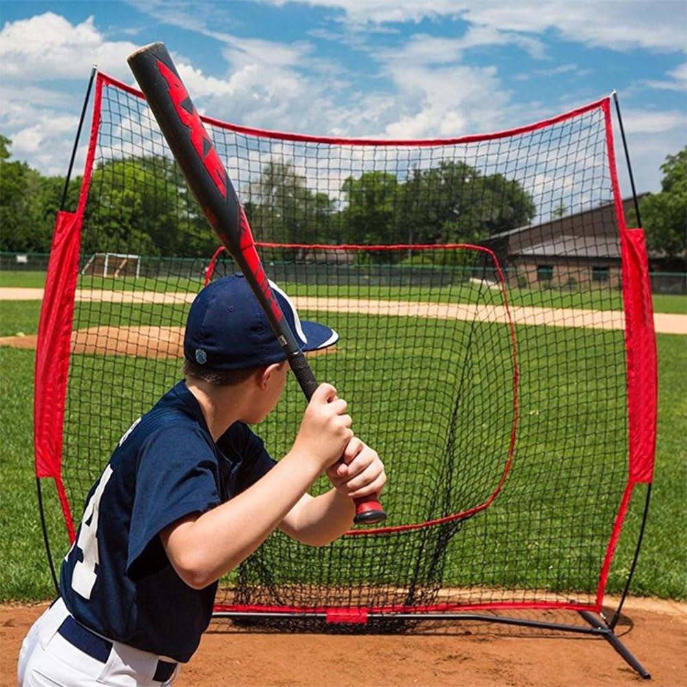 PowerNet Team Color Nets Filet de baseball et softball 7 x 7 (filet