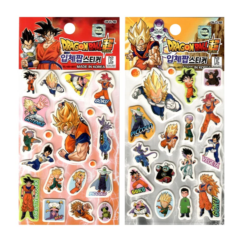 ドラゴンボールZキラシール4枚セット Amazon | [4-in-1] ドラゴンボールZ スーパーサイヤ人 エポキシ
