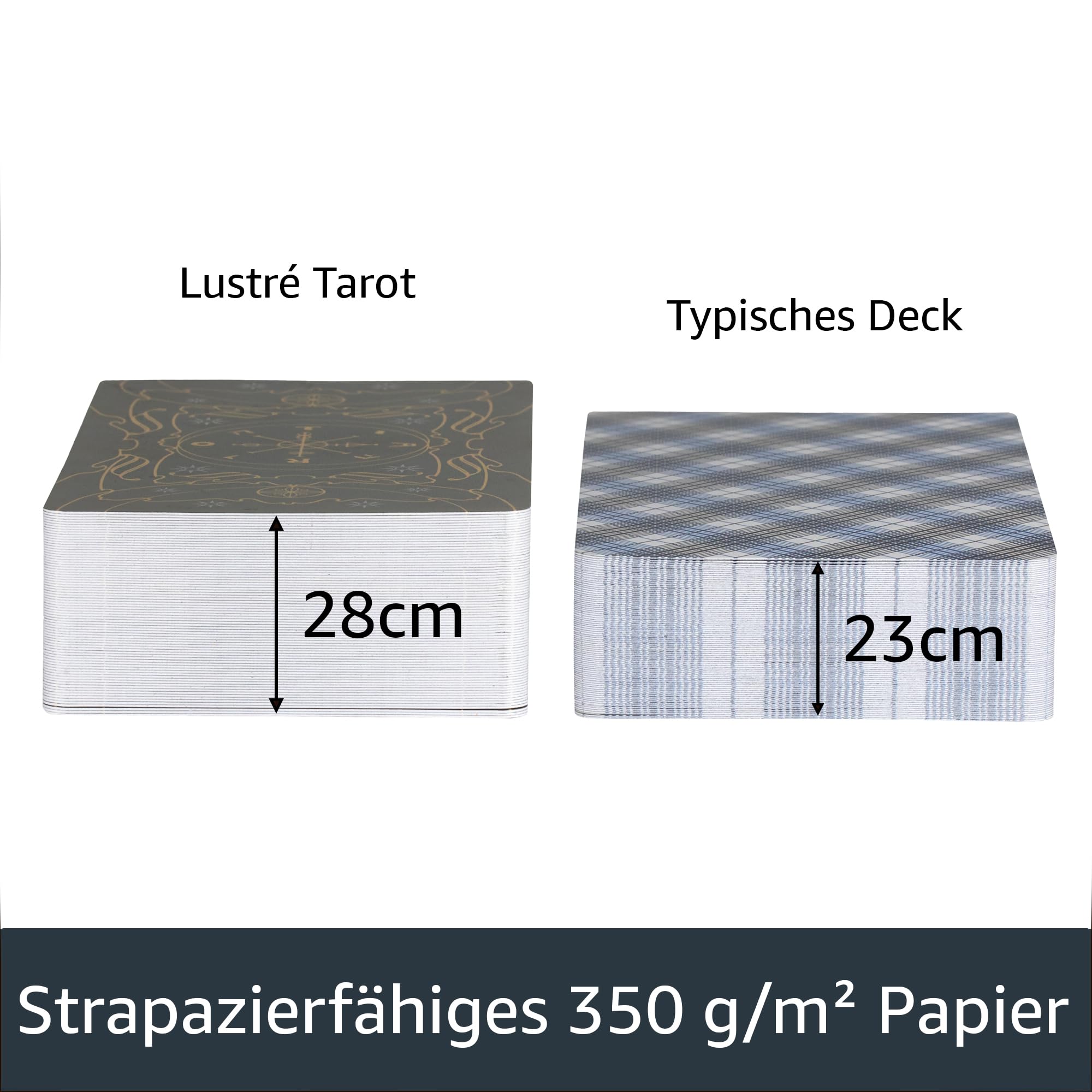Da Brigh Lustré Tarot Karten Deck, Englisch