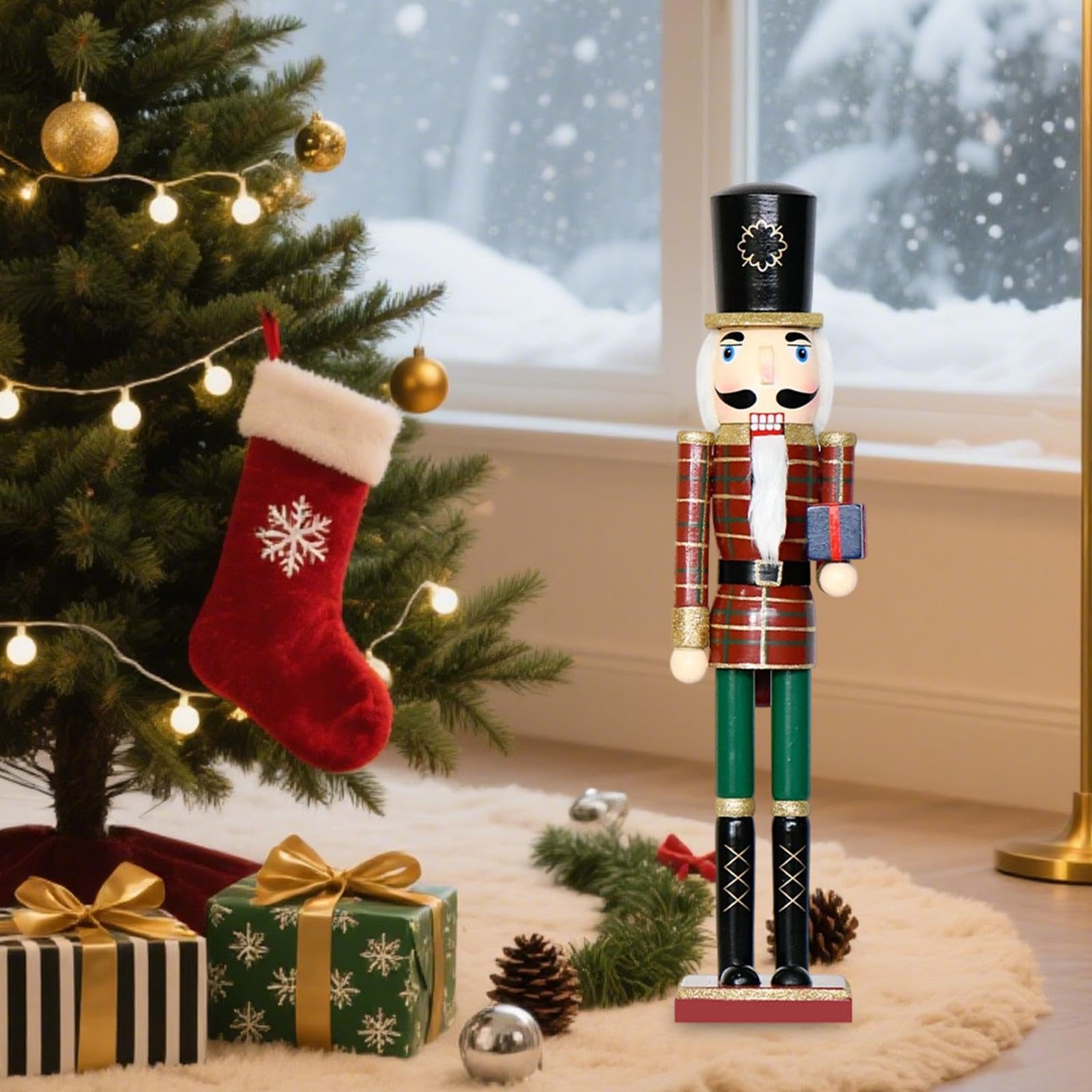 Nussknacker Aus Holz – Bastelidee für Weihnachtsdekoration, Tischdekoration, Gastgeschenke