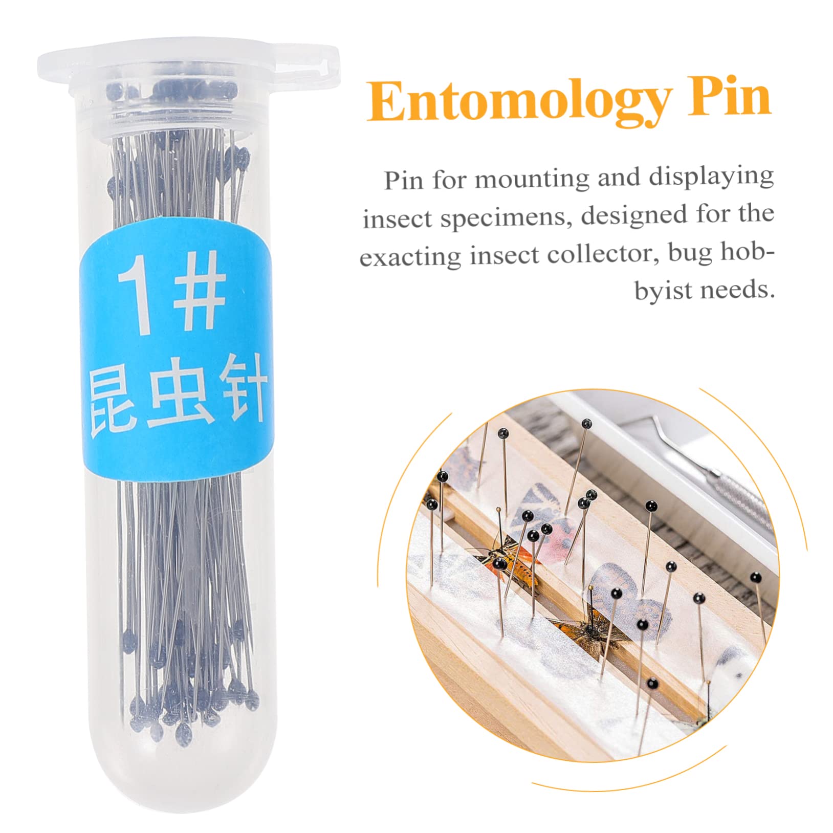 Pin For Dissecting Dissection Pin Set 200Pcs Stainless Steel Specimen Vials And Labels For ...