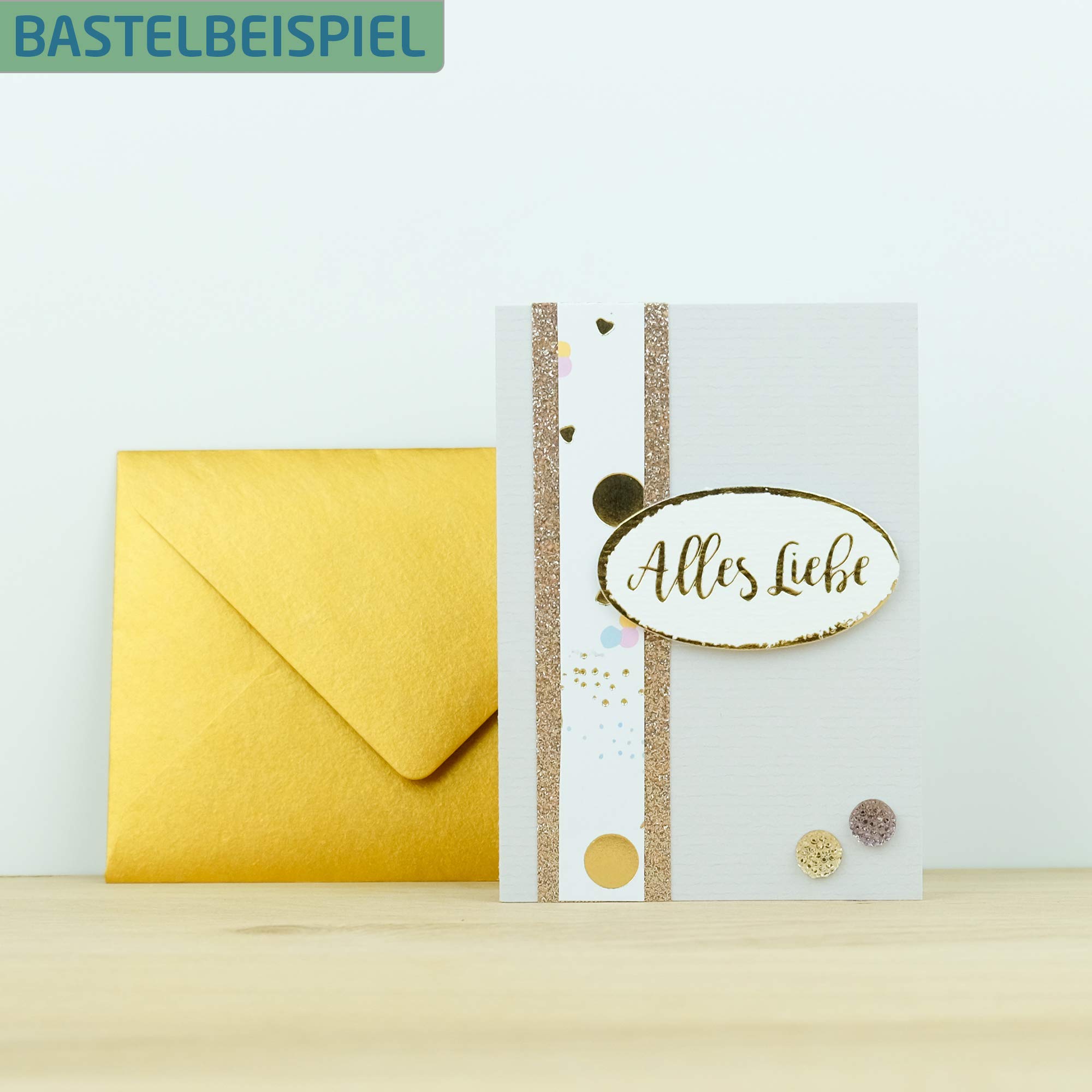 Motiv-Briefumschläge MARMOR BEIGE