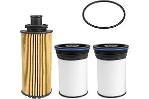 Fuel Filter and Oil Filter Set for 2.8 Liter Duramax Engine