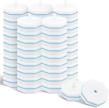 50 Count Toilet Wand Refills Compatible with Clorox Disposable Toilet Brush
