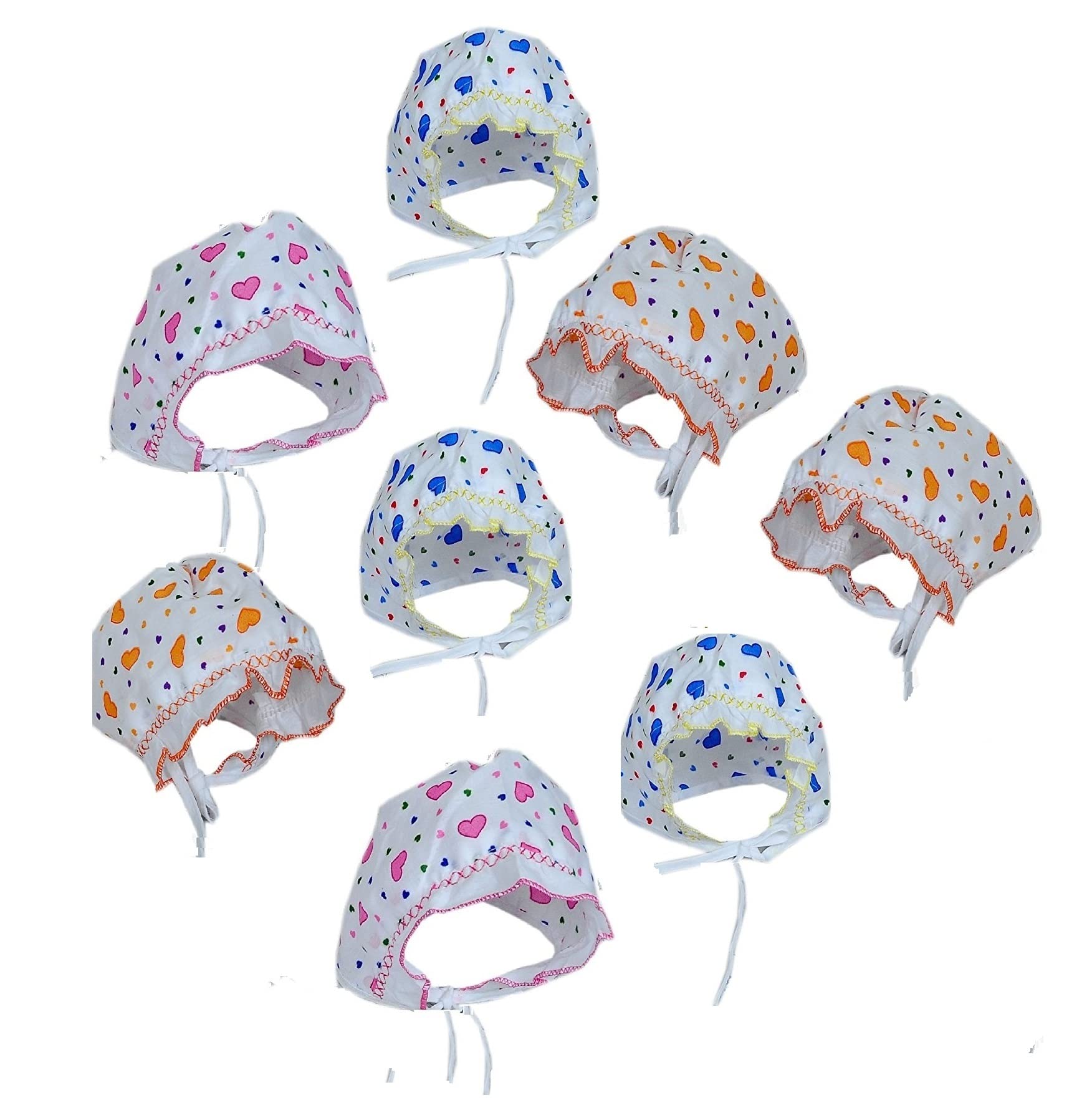 Buy BeuPeu Soft Pure Cotton Printed Cap/Hat/Topi with Tai Knot and