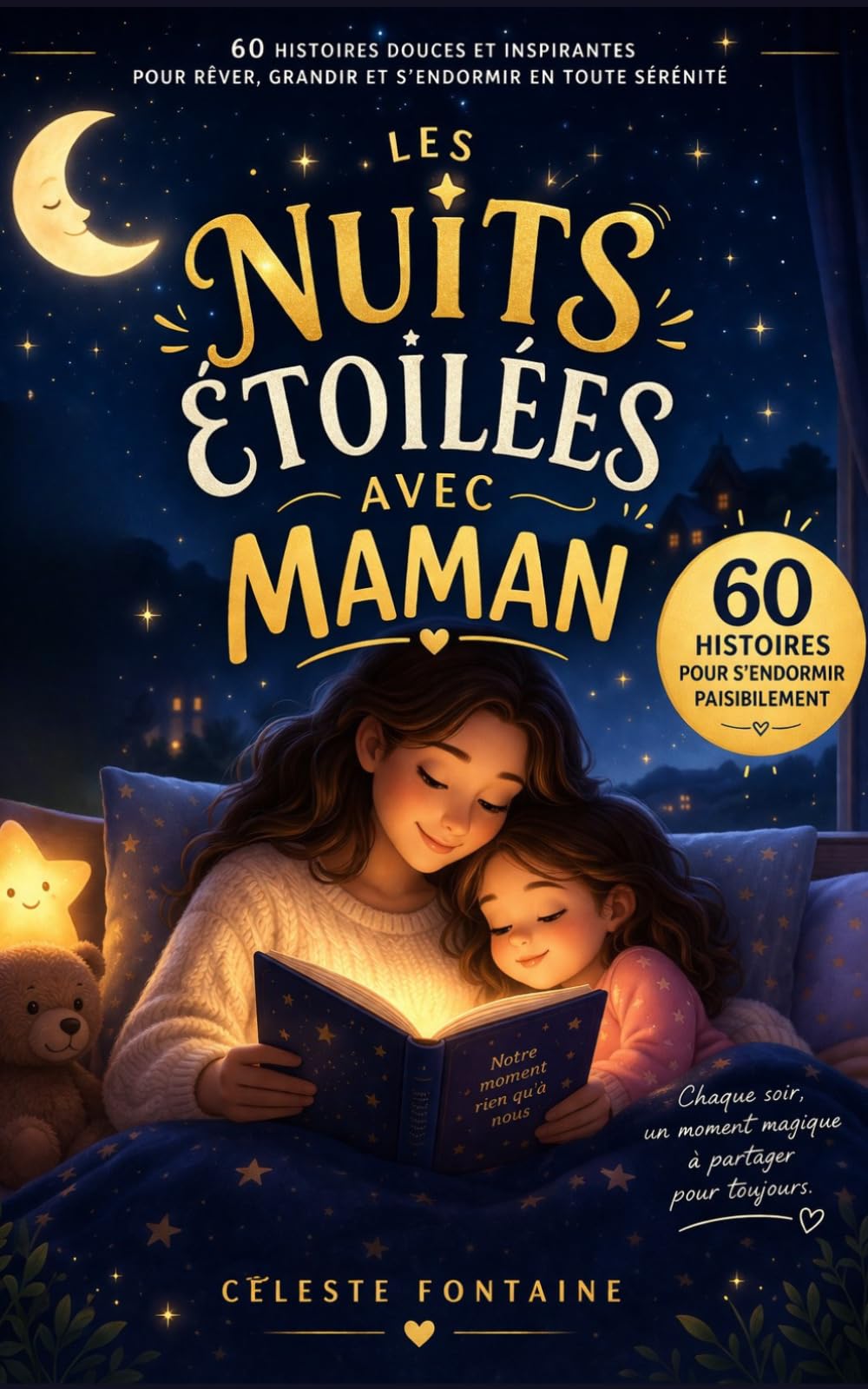 Les Nuits Étoilées avec Maman: 60 histoires pour s’endormir paisiblement, créer un rituel du soir et renforcer le lien parent-enfant
