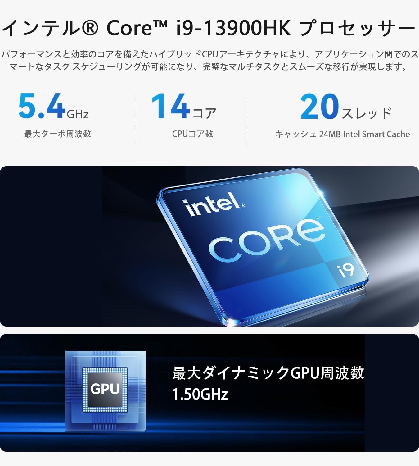 Amazon.co.jp: Beelink SEi 13 Pro ミニ PC、Intel Core i9 13900HK