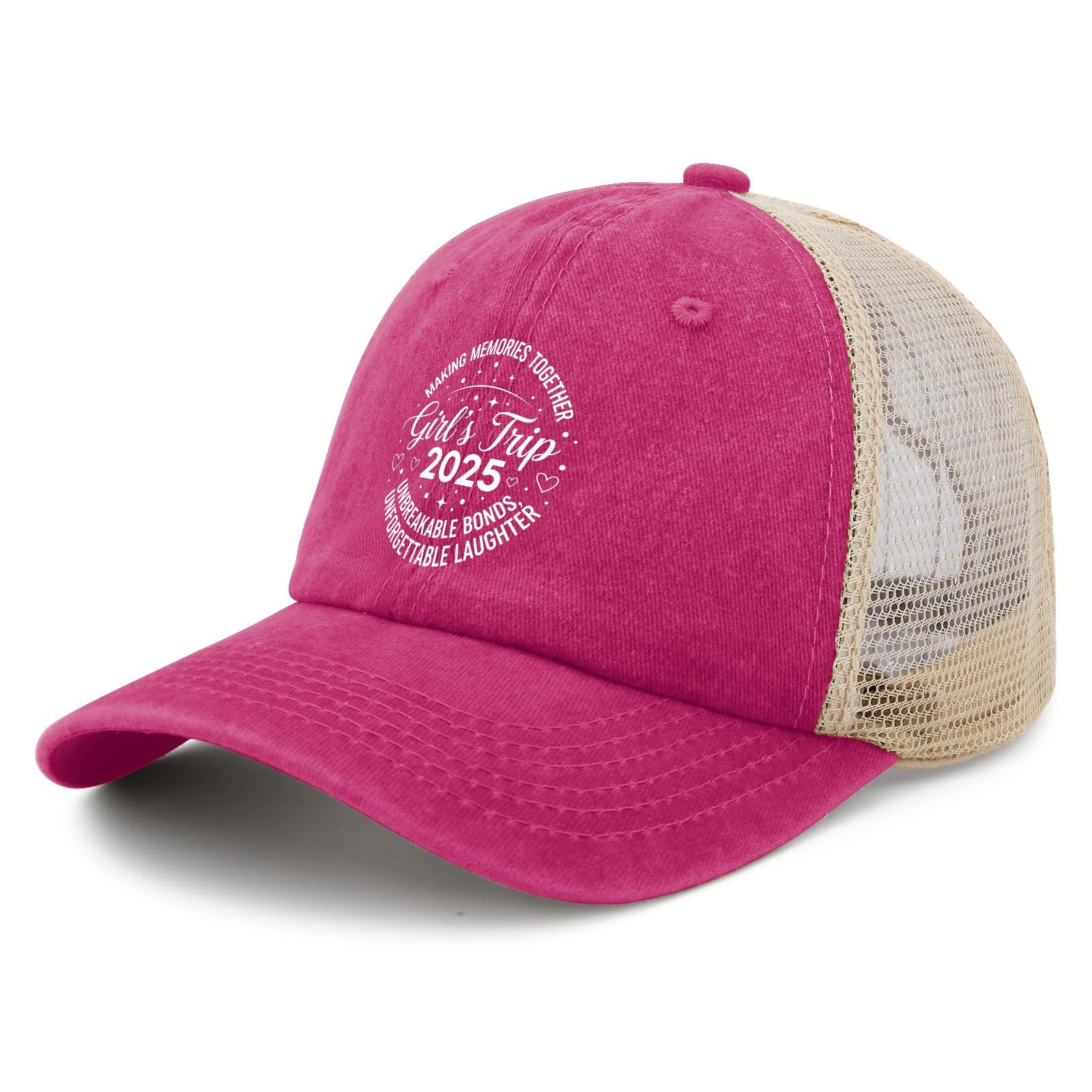 Girl's Trip 2025 for Women Vacation Golf hat Cycling Cap for Men