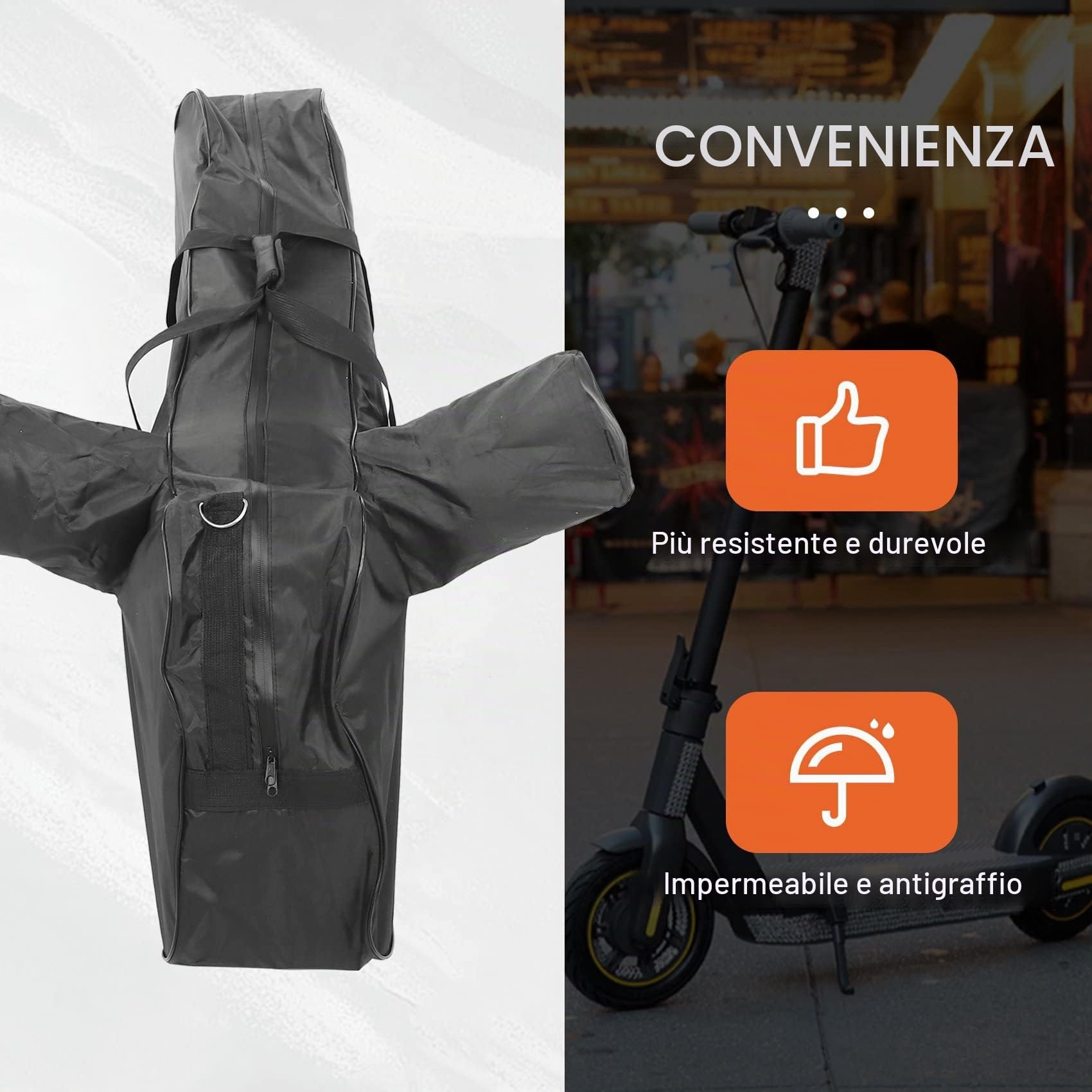 Borsa di Stoccaggio Impermeabile per Borsa Scooter per Max G30/G30D Scooter Elettrico Pieghevole Parti Borsa