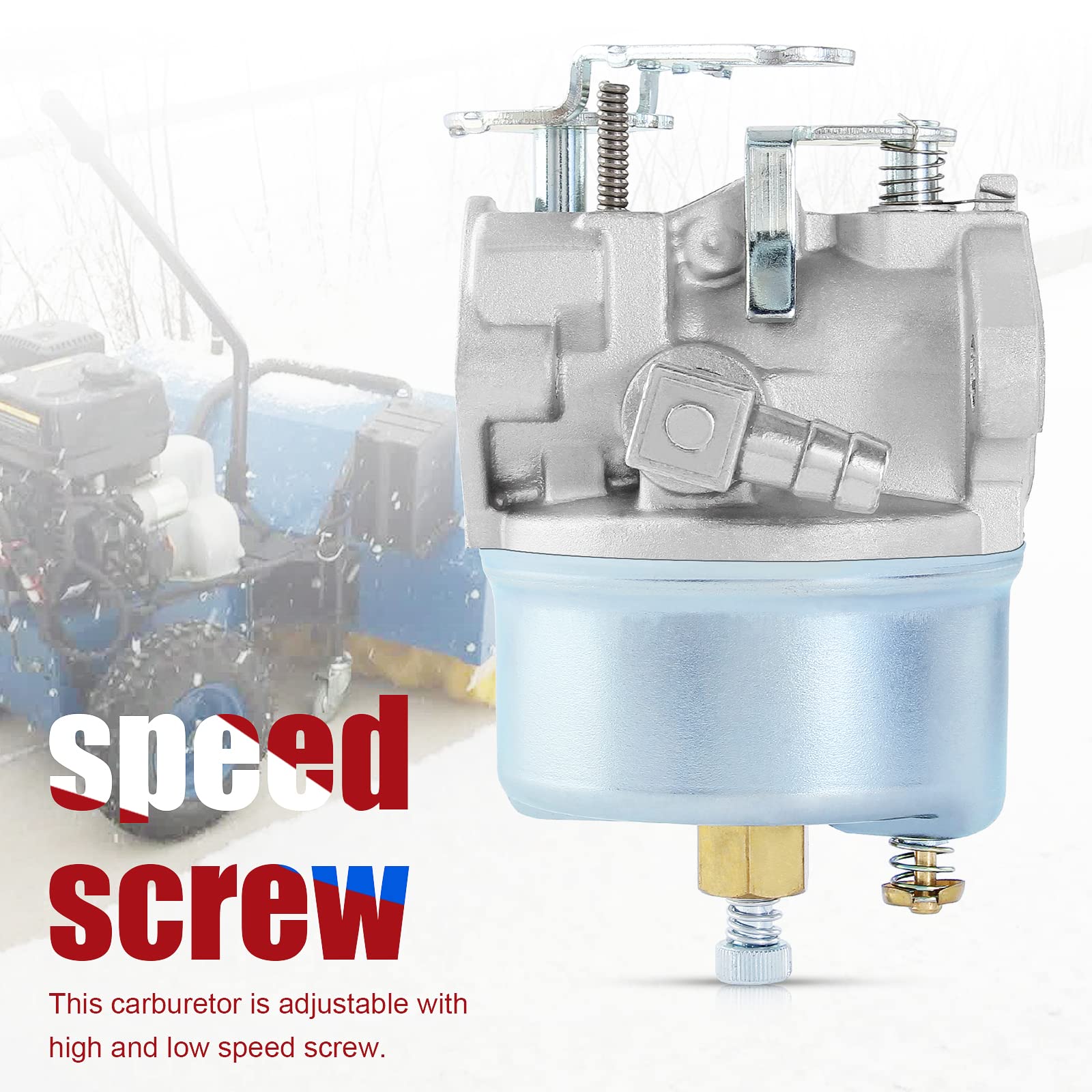 Amazon.com: YOFMOO 632107 632107A 632378 632536 640084 640105 640299  化油器Tecumseh HSK40 HSK50 HS50 HSSK55 L5 195年香港LH195SP OHSK110 OHSK120  OHSK125 3.5 HP 4HP 5HP 可調整型: 露臺、草皮與花園