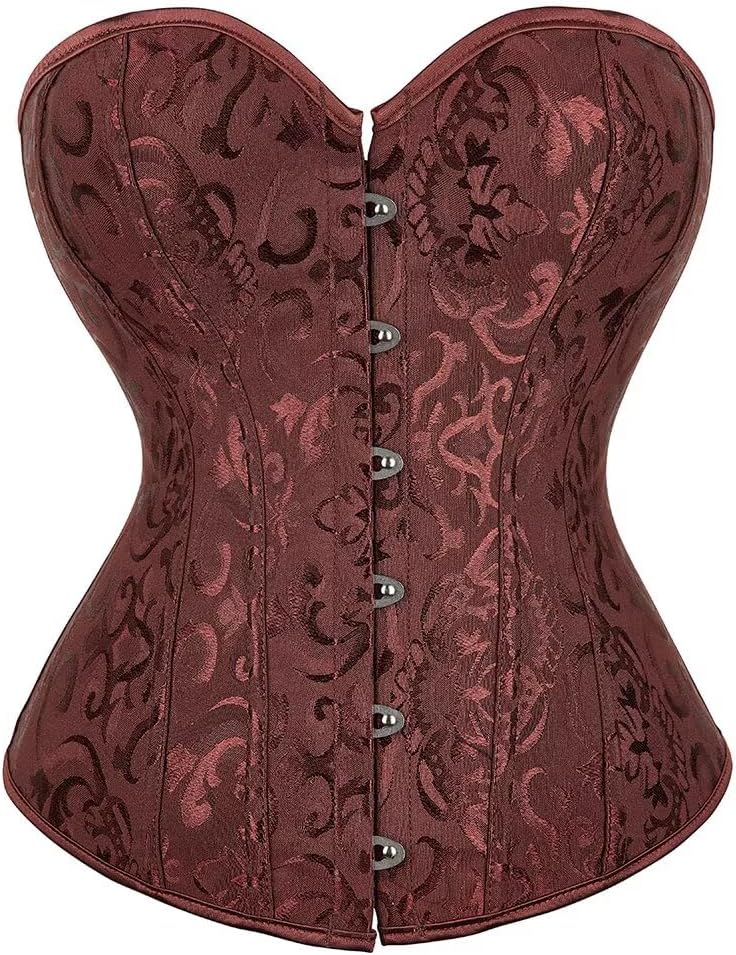 Jutrisujo Corset Dress Multi Layer Skirt Tulle Set Top Plus Size Women Lingerie Bustier Overbust Lace up Renissance Vintage