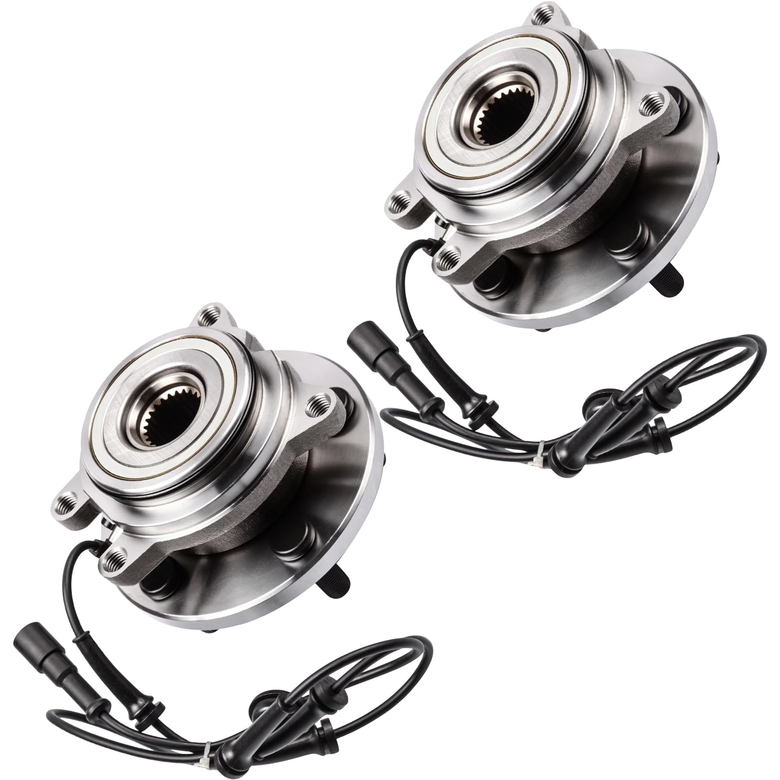 ECCPP 2PC Wheel Hub Assembly Front TAY100060 2000-04 for Land Rover