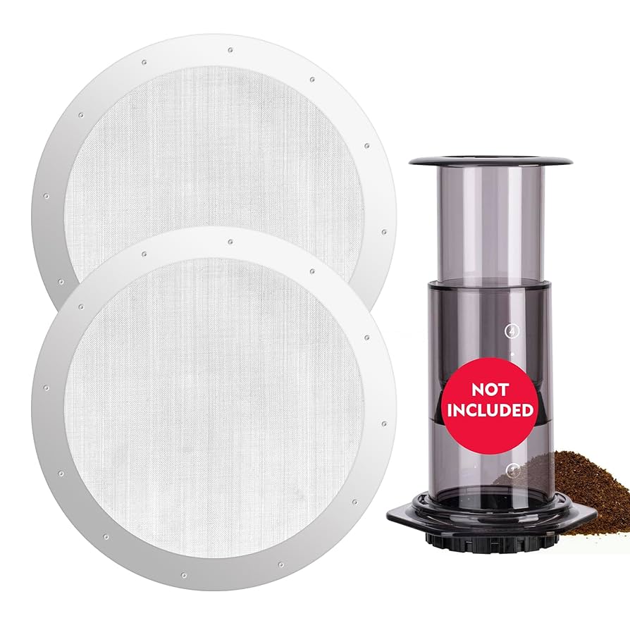 AeroPress 別売ステンレスフィルター　2種類　セット　made USA AeroPress 別売ステンレスフィルター 2種類 セット made USA