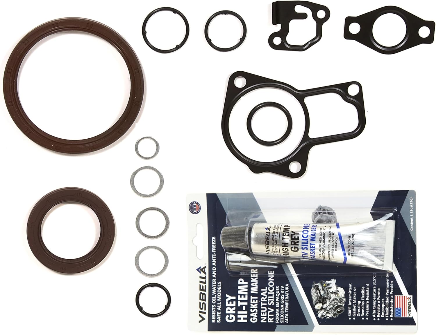 DG-8614961294 Lower Conversion Gasket Set Compatible With/Replacement For 05-10 Toyota Tacoma 2.7 2TRFE